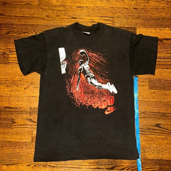 Vintage Gray Tag Nike Jordan T Shirt - Picture 1 of 8